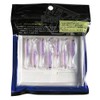 Salza Worm Nightworm Shad Tail 2" #04 Purple Crush KMY-1468