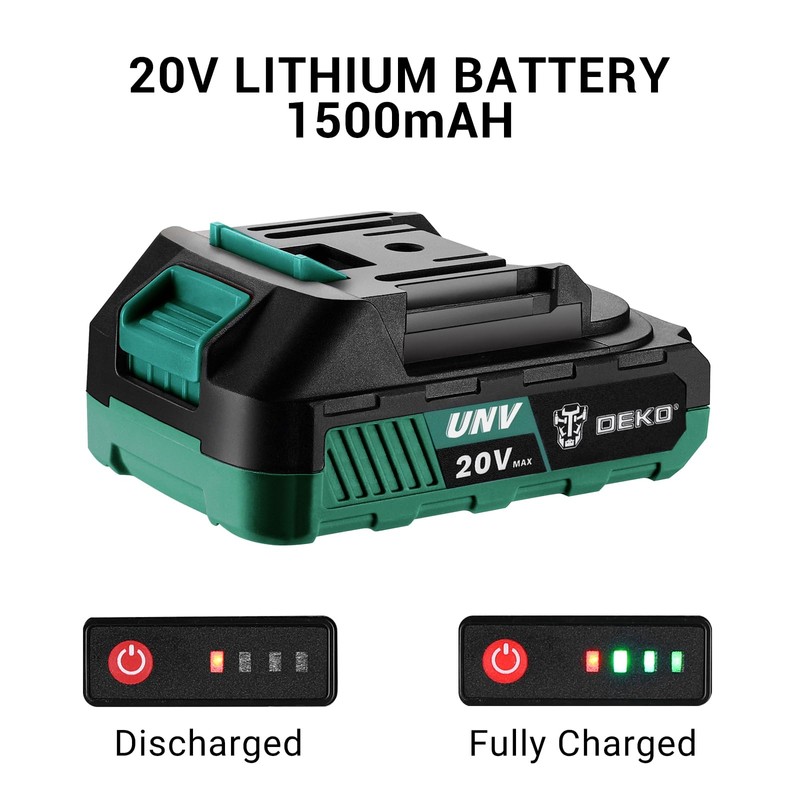 Power Drill Cordless: DEKO PRO Cordless Drill 20V Electric Power