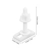 VILLCASE 4 Tornillos para Asiento de Inodoro, Fijación de Tapa