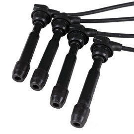 Autopart T ST-4239 Ignition Spark Plug Wire Set, 7mm, 4 Pcs, for Hyundai Elantra/Tiburon/Tucson, Kia Soul/Spectra5/Sportage