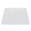 Quilting Ruler 12in Wide Transparent Acrylic Accurate Scale Black Grid