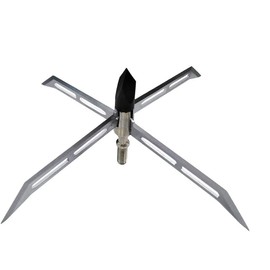 cqwsbsy Turkey Hunting Broadheads 150 Grain Fixed Blade Archery Arrowhead Stainless Steel Hunting Tips (3)