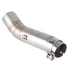 KIMISS Motorcycle Exhaust Middle Pipe Link Connect for Honda CBR500R