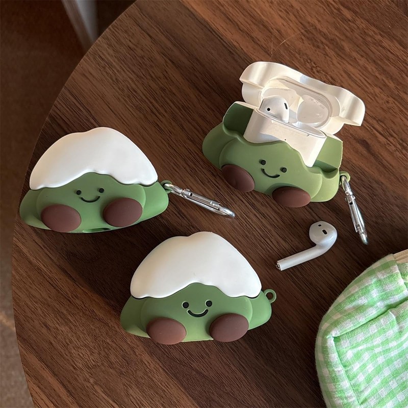 eglixu Cute Earplugs Case for AirPods 4 (2024), Funny Creative