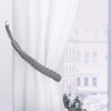 Set of 2 Lewondr Curtain Tiebacks Braid Rope Tiebacks Easy