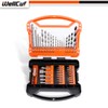 WellCut Screwdriver Drill Bit Set, 41 Piece Durable Set Plus