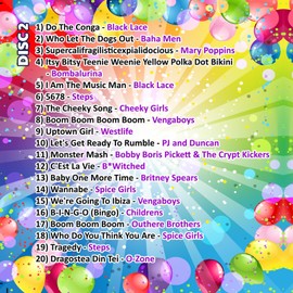 Mr Entertainer Big Karaoke Hits of Kids Party - Double CD+G (CDG) Pack. Top 40 Greatest Childrens Party Songs
