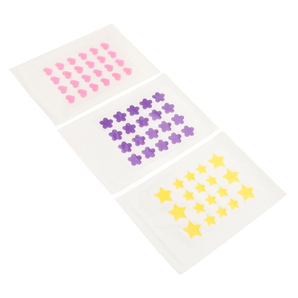 Mikinona Emergency Spot Pimple Patches 3pcs Hydrocolloid Face Acne Cover