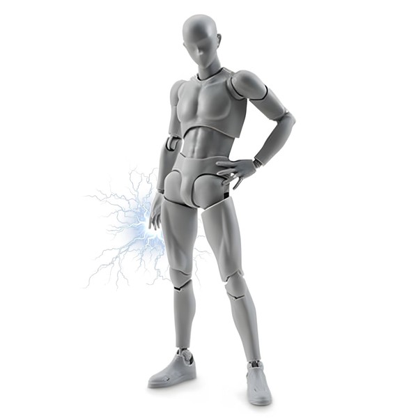 Drawing Doll 30 Pieces Articulated with Stand Muscles Figure Gesture