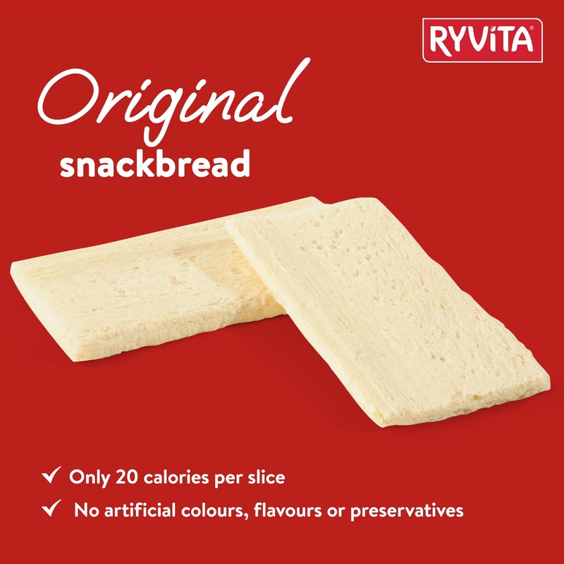 Ryvita Original Snackbread, 125 g (Pack of 1)