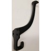 Furniture Knowledge Cast Iron Single Front Mount Coat Hook costumer