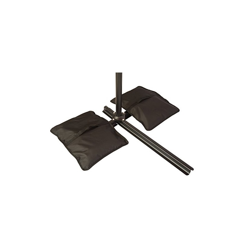 Saddlebag Style Sand Weight Bag for Anchoring Patio Umbrellas by
