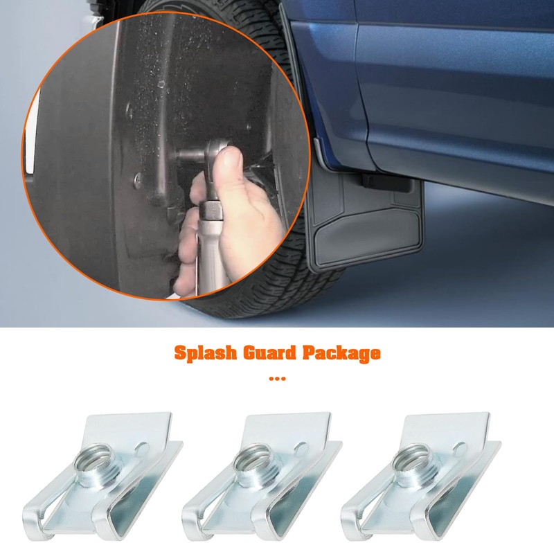 VGOL 18pcs Engine Under Tray Splash Guad Mounting Package 31391440