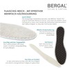 BERGAL THERMO TEC 3 Pairs of Winter Insoles with Aluminium