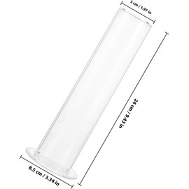 Organizador para Accesorios de Cabello y Diademas de Acrílico Transparente Soporte para Pinzas y Exhibidor Práctico Hogar