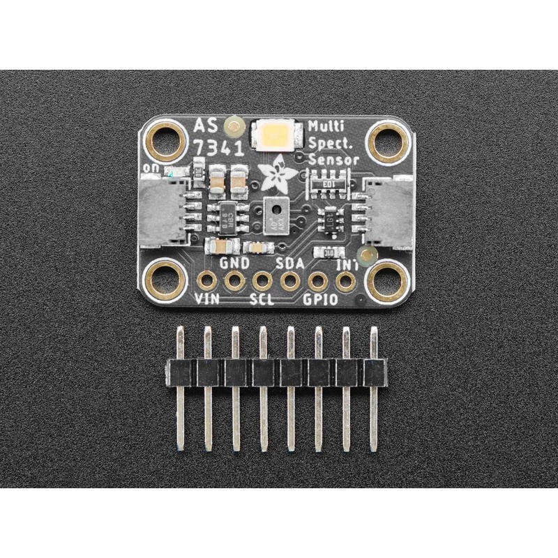Adafruit AS7341 10-Channel Multi-spectrometer Light/Color Sensor, 16 Wavelength Sensors, White