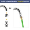 Faucet Adapter With Aerator, Sink Faucet To Garden Hose Adapter,
