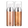Base Maquillaje Cobertura Polvo Estrellas Bronceador Coreano
