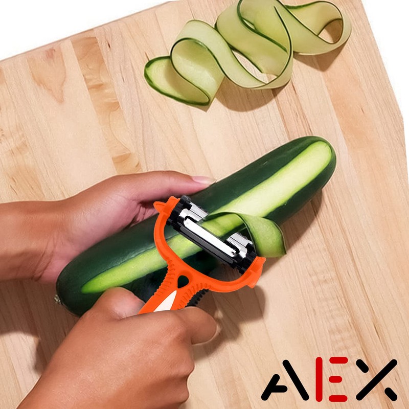 AEX Peeler for Kitchen 3 in 1 Potato Peelers Multifunction