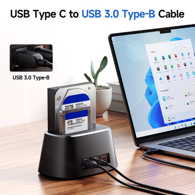 Cable Matters USB C to USB B 3.0 Cable -