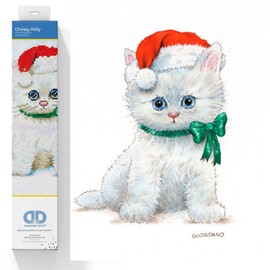 Diamond Dotz Chrissy Kitty Cat Diamond Painting Kits for Adults - Diamond Art Kits a Relaxing Creative Craft Kit with Dotz Gems 10x13