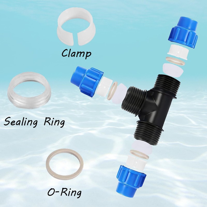 Smilbaley T-Piece Pe Pipe Fitting, T Piece Coupling, PP Compression