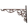 Esschert Design Decorative Hanging Basket Brackets, Hanging Basket Hooks, XL,