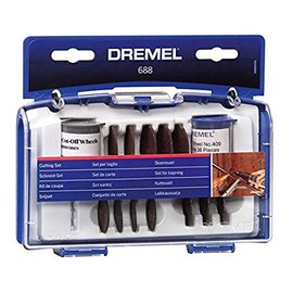 Dremel 688 Cutting Set, Accessory Kit with 69 Cutting Accessories for Rotary Tools
