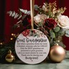 Great Grandmother Christmas 2024 Ornament Gift Idea Thank You I