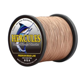 Hercules Fade-Resistant 8-Strand Braided PE Fishing Line, Long Cast, High Strength, High Sensitivity, Flexible, No Stretch, Versatile, 328 yd (300 m), No. 3 (30 lb (13.6 kg), 0.011 in (0.28 mm))
