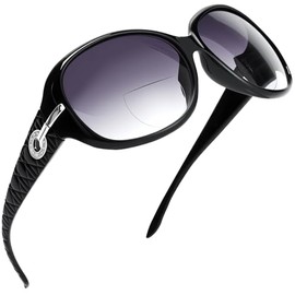 LookLux Bifocal Sunglasses For Women Oversized Rhinestone Reading Sunglasses 3.0 Womens Vintage Reader Sunglasses for women