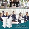 Granbest Cocktail Table Covers, Built-in Spandex, Square Corners, Standing Table