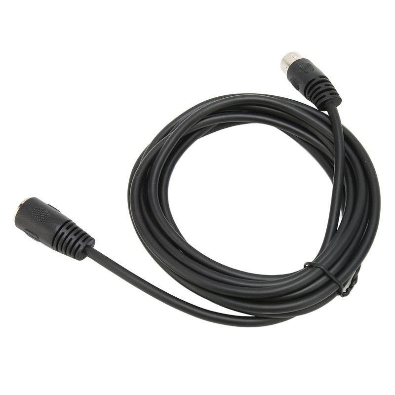 6 Pin DIN Male to Female Cable Sound Data Signal