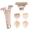 2 Count Razor Replacement Heads Replacement Compatible with Flawless Nu