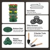 VIVOSUN 5 Tier Vertical Gardening Stackable Planter for Strawberries, Flowers,