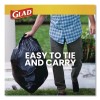 Glad 00079CT 30" x 33" 30-Gal 0.81 mil Trash Bags