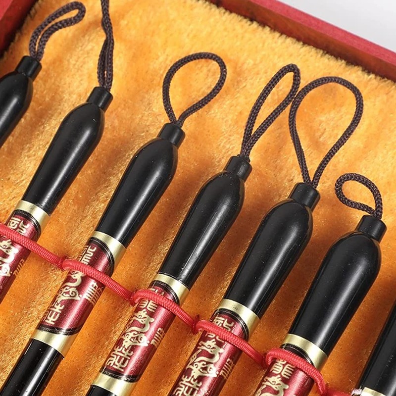 CENPEK 7 Pack Chinese Calligraphy Brush Set Writing Drawing Ink