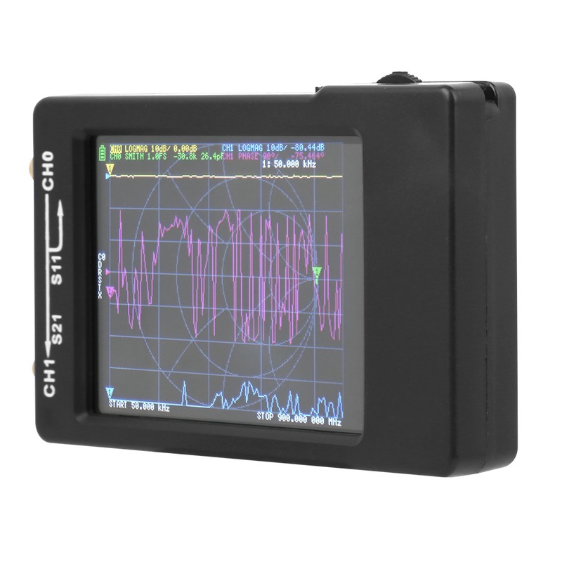 Portable Hand‑Held 2.8in TFT Display Screen Vector Network Analyzer Kit