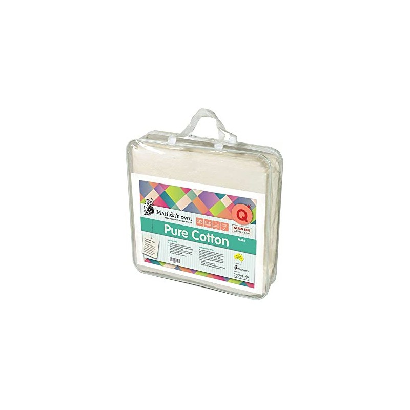 Matilda's Own Cotton Batting, Queen Size