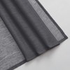 DONREN Luxury Soft Sheer Curtains Scarf for Windows - Semi