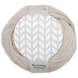 Yokota DARUMA 3100 Knitting Cotton Craft Medium Thick Col.2 Beige 1.8 oz (50 g) Approx. 3100