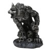 Ebros Gift Steampunk Robotic Werewolf Crushing Skull Statue Lycan Cyborg