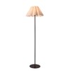 KUNJOULAM Modern Floor Lamp, Black Pole Floor Lamps, Simple Design