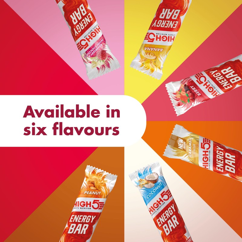 HIGH5 Energy Bar - Real Fruits Soft Bar - No