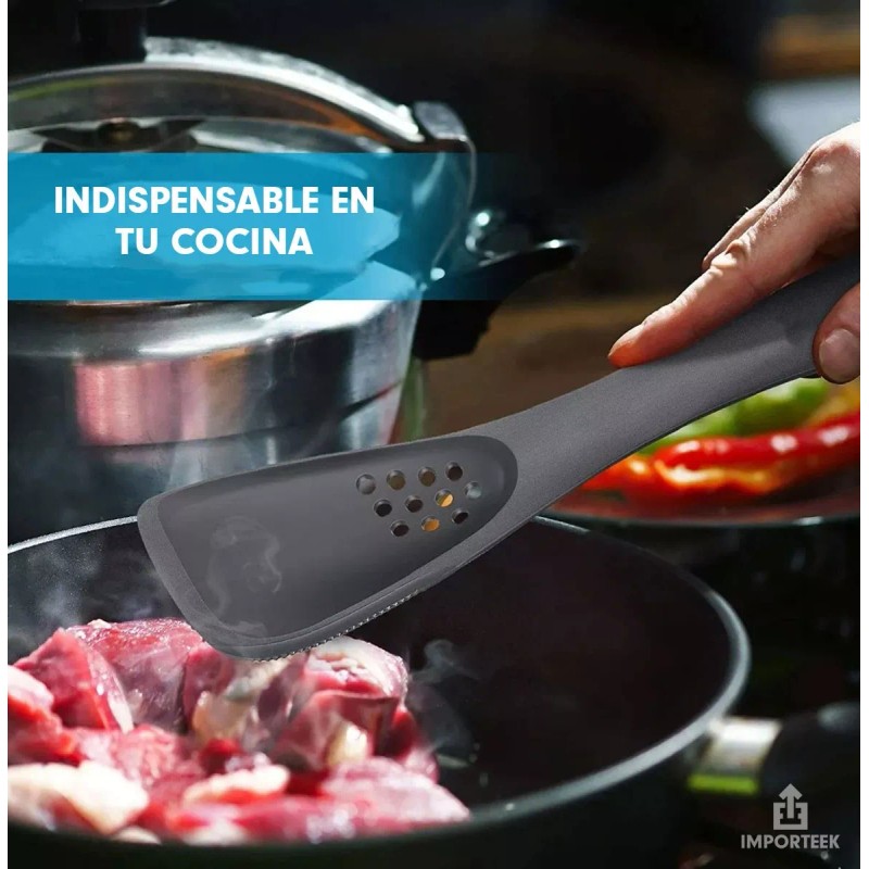 Importeek Espatula Cuchara Colador Cuchillo Utensilio Cocina Multiusos