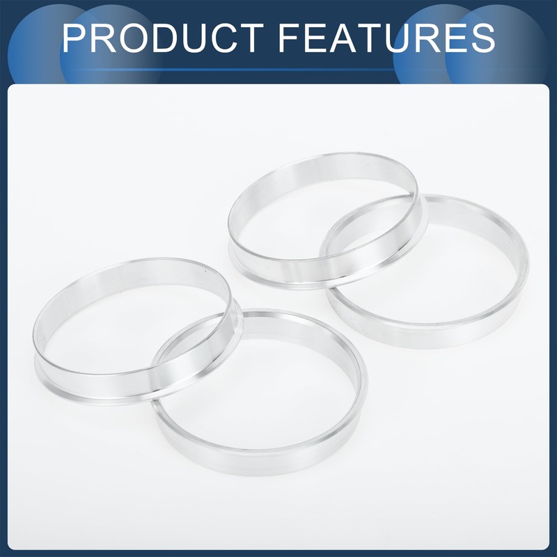 INFINAUTO 4PCS Hub Centric Ring 54.1mm ID to 56.6mm OD