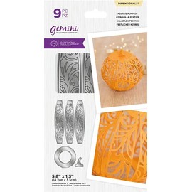 Gemini 3D Christmas Decorations & Pumpkin Dimensionals Die Collection - Festive Pumpkin