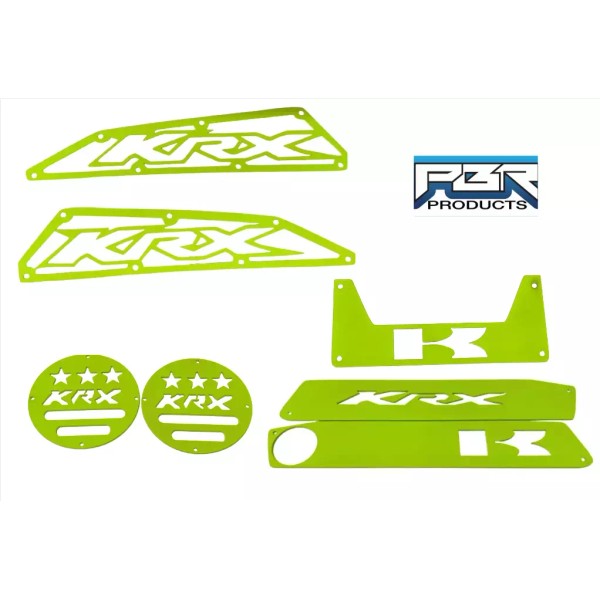 Kawasaki KRX accessory kit: Dash kit, Frog Skin, cubby, &