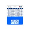 Medical Student Badge Buddy Horizontal w/Height & Weight Conversion Charts