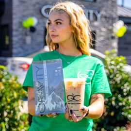 Gravity Coffee, Signature Decaf Blend (Medium Roast) 12oz Bag of Whole Beans, Notes of Hazelnut and Chocolate, Bold and Smooth Flavor Decaffeinated Coffee